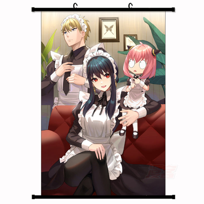 Wall Scroll - spy x family Yor Forger/Loid Forger/Anya Forger