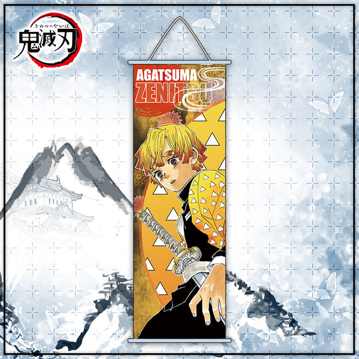 Mini Wall Scroll - Demon Slayer Zenitsu