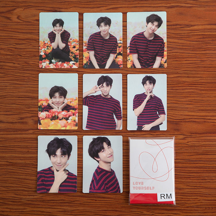 OFFICIAL KPOP BTS Love Yourself World Tour mini photo card set