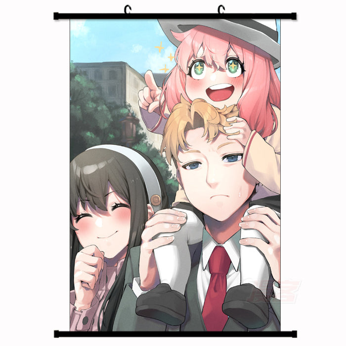 Wall Scroll - spy x family Yor Forger/Loid Forger/Anya Forger