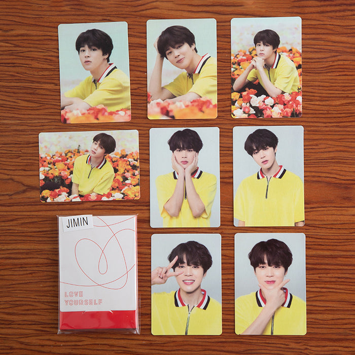 OFFICIAL KPOP BTS Love Yourself World Tour mini photo card set