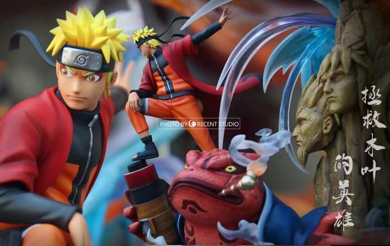 Pre-Order GK Garage Kit Resin Figure CRESCENT STUDIO NARUTO SHIPPUDEN 1/7 UZUMAKI NARUTO GK RESIN STATUE