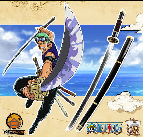 Metal Sword - One Piece - Roronoa Zoro Yubashiri Anime Cosplay