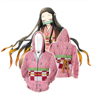 Demon Slayer Tanjiro Nezuko Zenitsu Giyū Jumper Hoodie Clothes