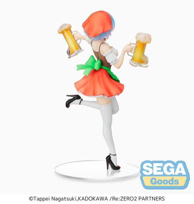 SEGA - Re:Zero Starting Life in Another World Rem Oktoberfest Ver. Super Premium Figure