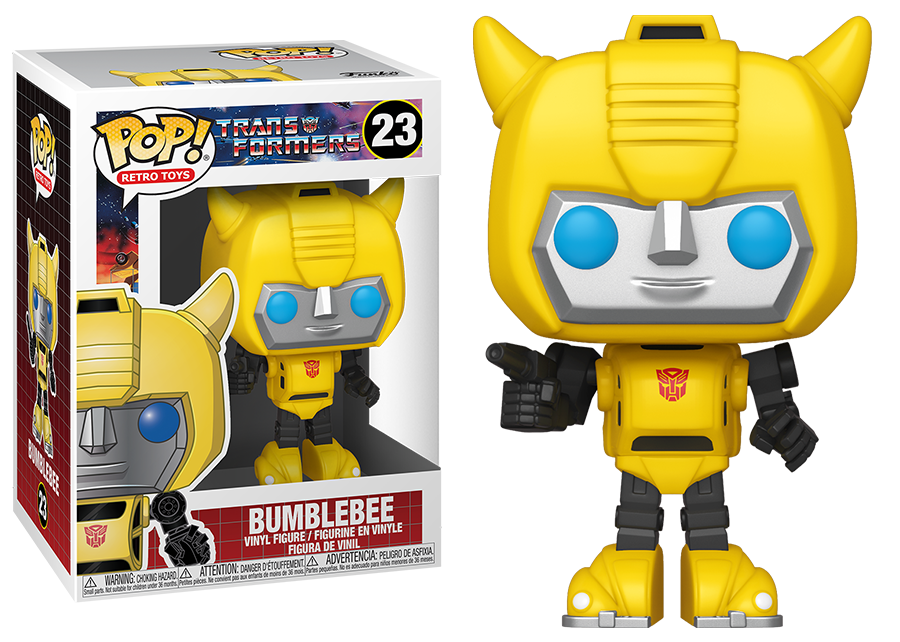 funko pop transformers 23 bumblebee