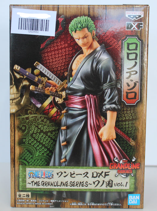 BANDAI BANPRESTO One Piece DXF The Grandline Series Roronoa Zoro figure Vol.1