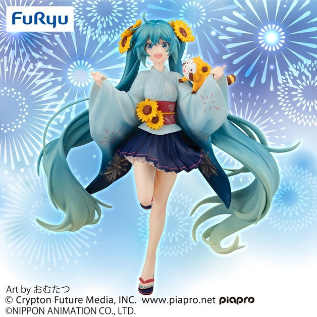 Furyu - Hatsune Miku x Rascal (Summer Festival) - PVC Figure