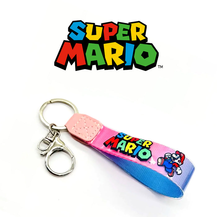 SUPER MARIO LANYARD KEYCHAIN