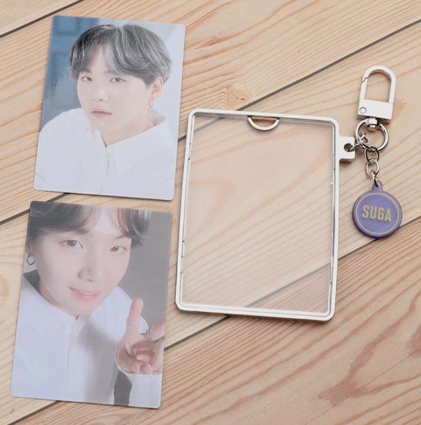 BTS-BANG BANG CON THE LIVE PHOTO CARD HOLDER KEYRING