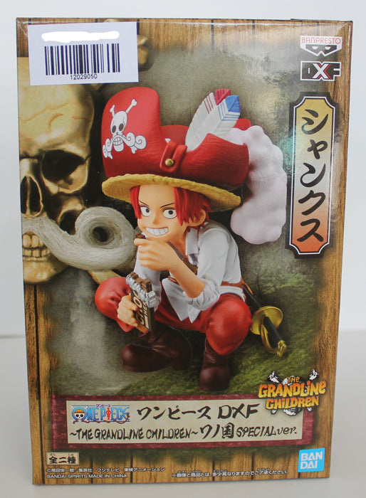 BANDAI BANPRESTO One Piece DXF The Grandline Children Special Version Shanks figure