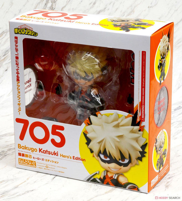 GOOD SMILE COMPANY MY HERO ACADEMIA KATSUKI BAKUGO: HERO'S EDITION NENDOROID (4TH-RUN) - PVC FIGURE