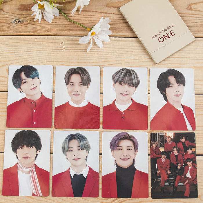 New KPOP BTS MAP OF THE SOUL ON:E Concert Mini Photo Card Postcard Bangtan Boys Collective Photocard