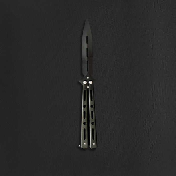 TIP BUTTERFLY KNIFE (Blunt Blade - Non sharp).