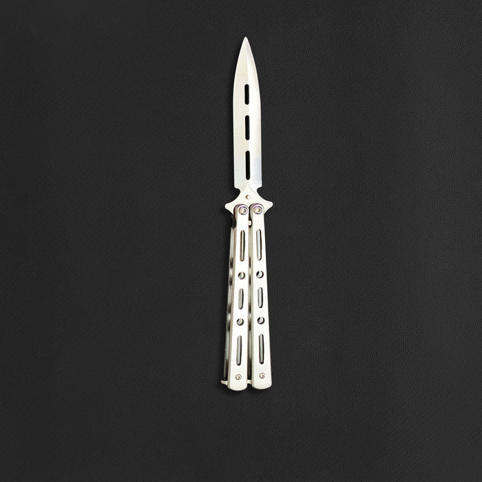 TIP BUTTERFLY KNIFE (Blunt Blade - Non sharp).