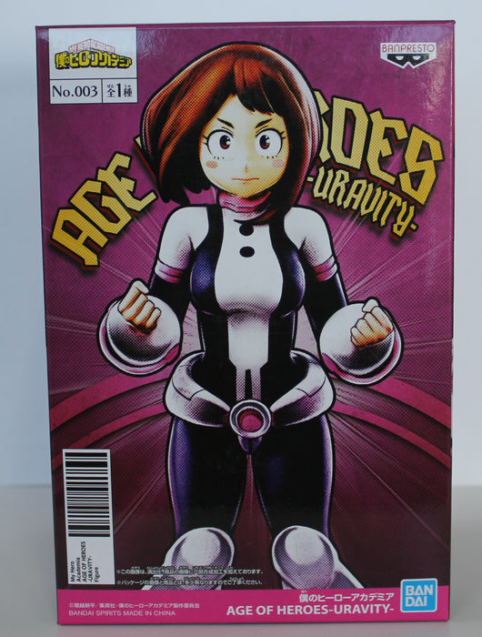 Bandai Banpresto My Hero Academia AGE OF HEROES Ochaco Uraraka (Uravity) Figure