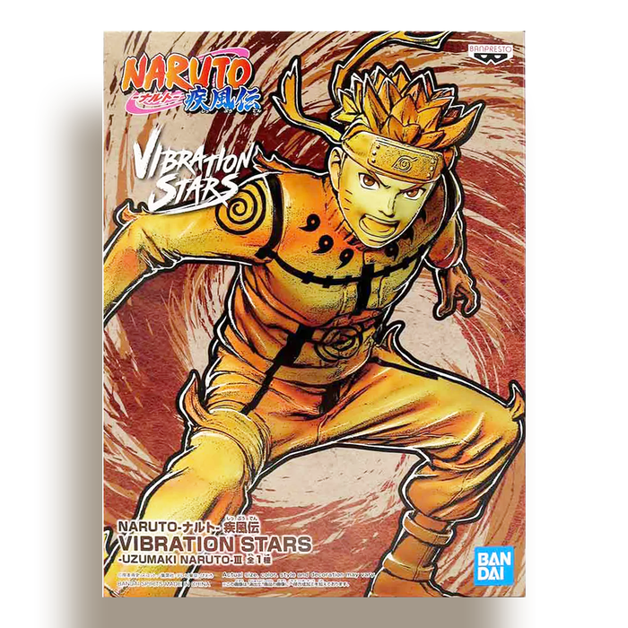 BANDAI BANPRESTO Naruto: Shippuden Vibration Stars Naruto Uzumaki III FIGURE