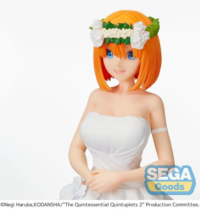 SEGA The Quintessential Quintuplets Yotsuba Nakano (Bride Ver.) Super Premium Figure