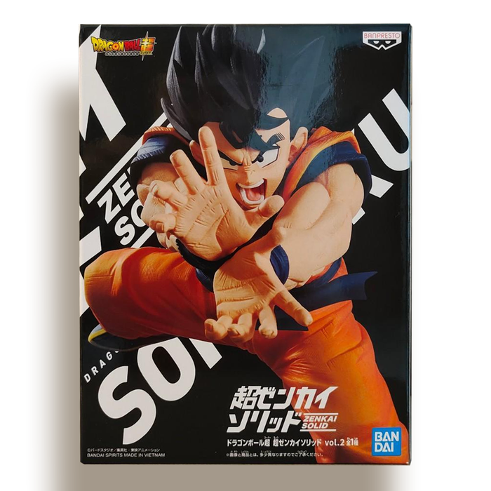 BANDAI BANPRESTO Dragon Ball Super Super Zenkai Solid Vol.2 Goku FIGURE