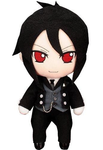 Black Butler Plush Toy Kuroshitsuji Sebastian Michaelis/Ciel Phantomhive Plush Doll