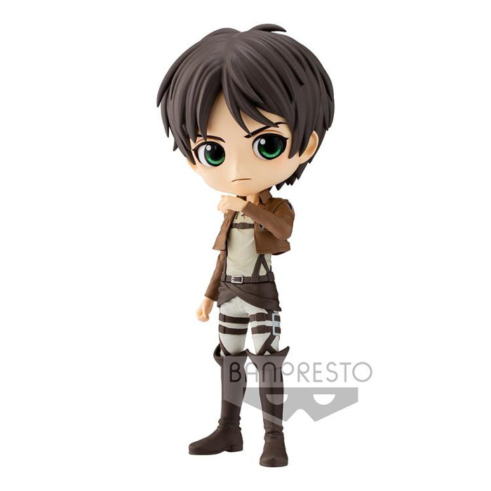 BANDAI BANPRESTO Attack on Titan Q Posket Eren Yeager (Ver.B) FIGURE