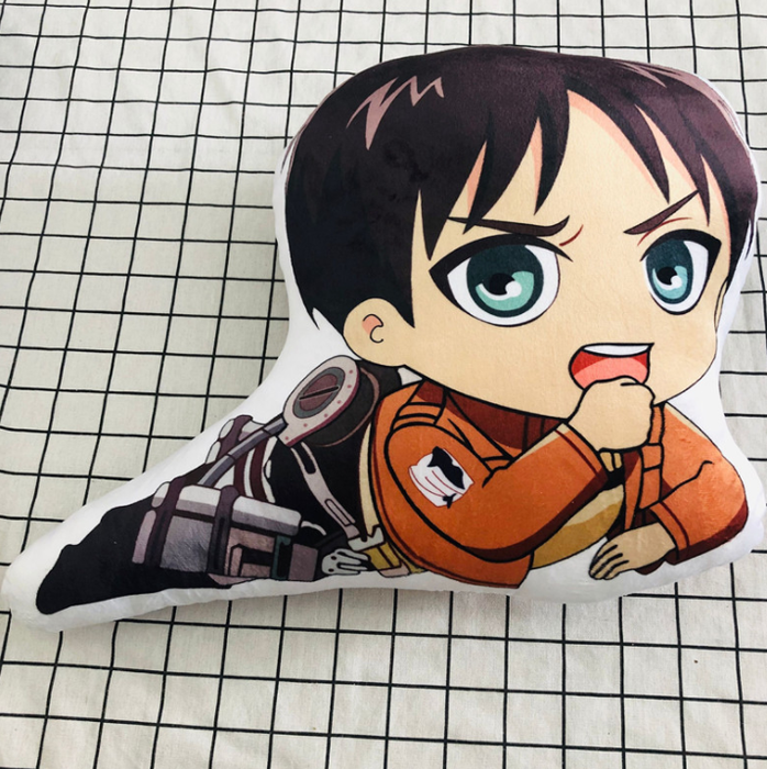 Attack On Titan PLUSH TOY DOLL STUFFED CUSHION PILLOW