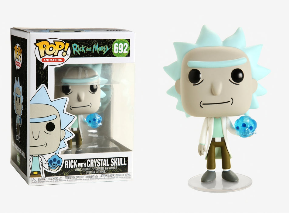 Funko Pop Rick & Morty - Rick w/Crystal Skull Pop!