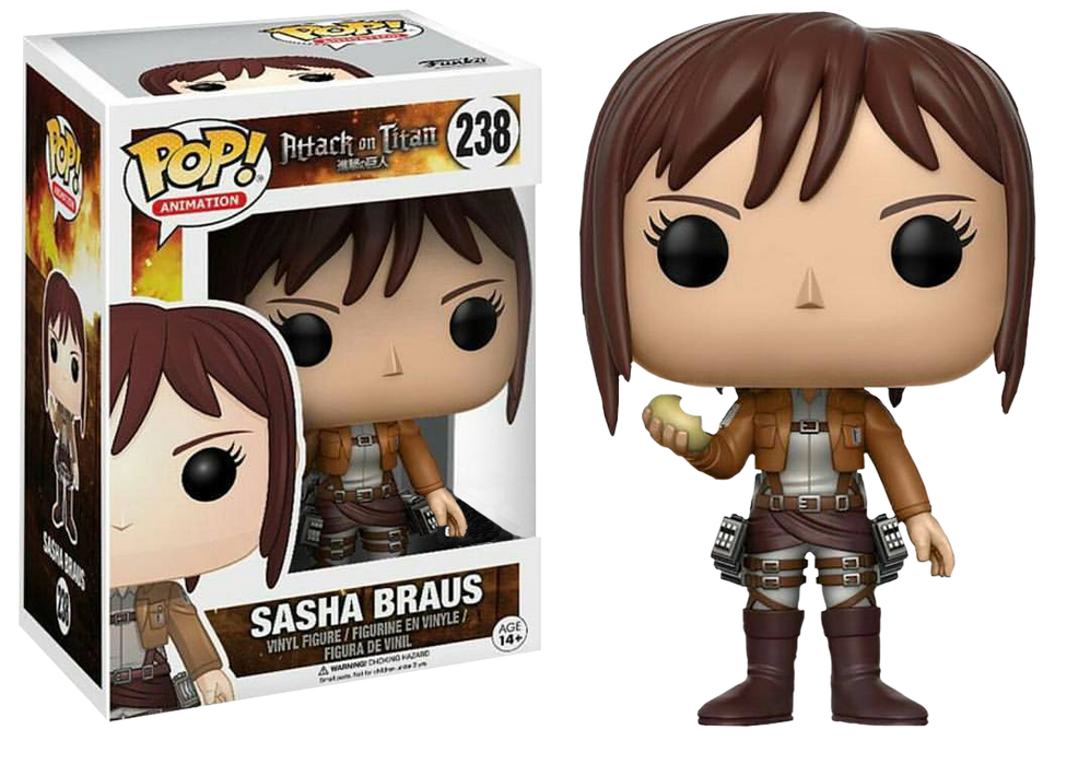 Funko Pop Attack on Titan - Sasha with Potato Pop! Vinyl Figure (RS)