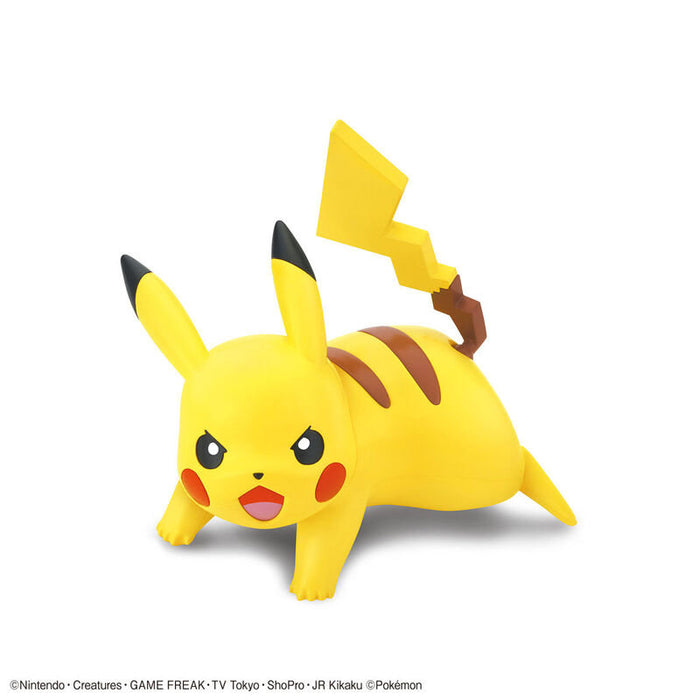 BANDAI POKEMON MODEL KIT QUICK!  Pikachu Battle Pose Model Kit