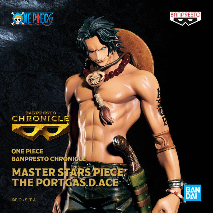 BANDAI One Piece Banpresto Chronicle Master Stars Piece Portgas D. Ace FIGURE LIMITED  (collectable and rare on the market) EDITION