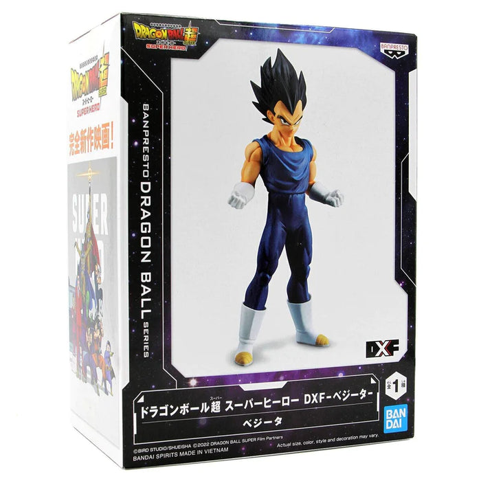 BANDAI BANPRESTO Dragon Ball Super: Super Hero DXF Vegeta Figure