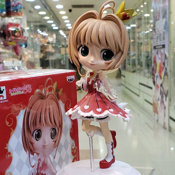 CARDCAPTOR SAKURA - CLEAR CARD - Q POSKET - SAKURA KINOMOTO (A: NORMAL COLOR VER) FIGURE