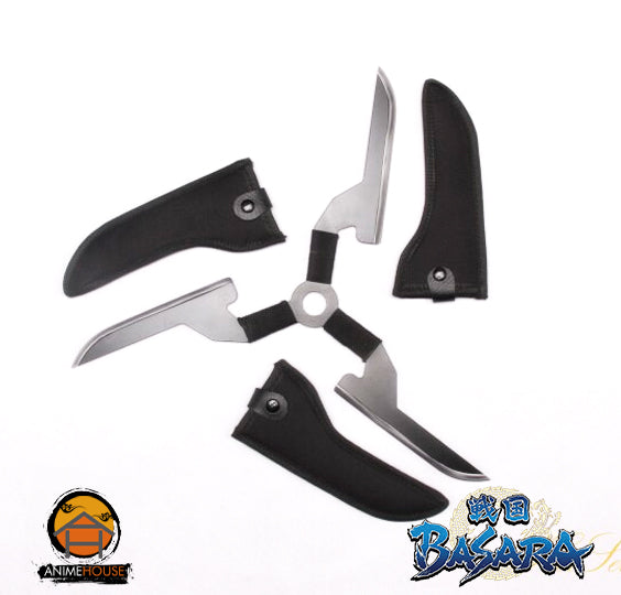 metal sword sengoku basara Sasuke Sarutobi shuriken 562c