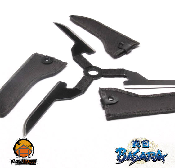 metal sword sengoku basara Sasuke Sarutobi shuriken 562c