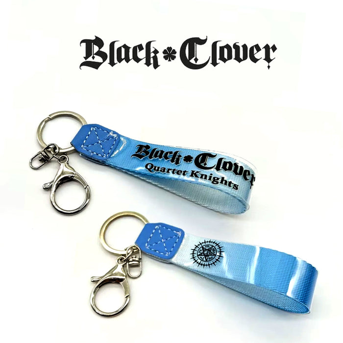 BLACK CLOVER LANYARD KEYCHAIN