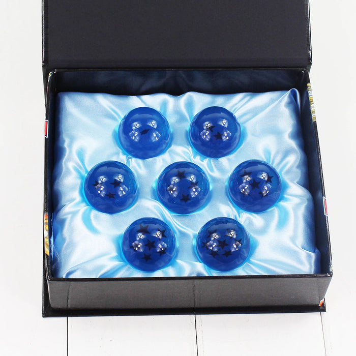 4cm Blue Dragon Ball Dragon Ball Star Crystal Ball PVC Figure Set