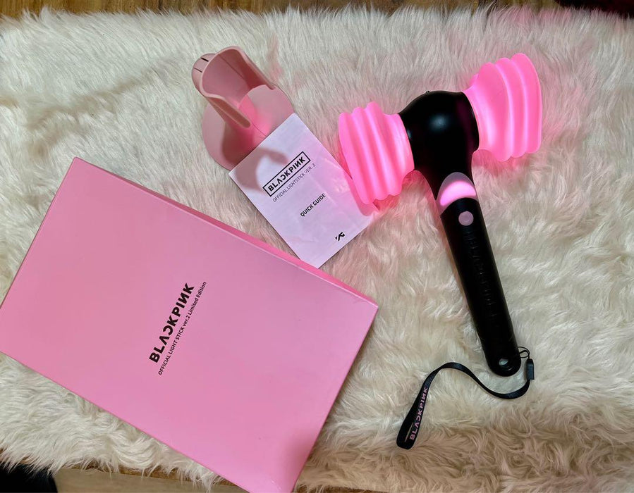 100% Official BLACKPINK Kpop Light Stick Concert Lightstick Ver.2 Limited Edition