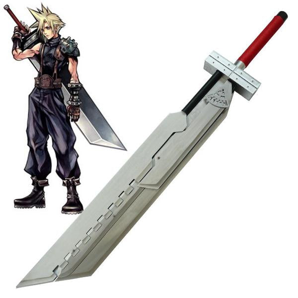 Metal Sword - Final Fantasy - Cloud Strife's Fusion "Buster Sword" 7PCS Sword code 0034