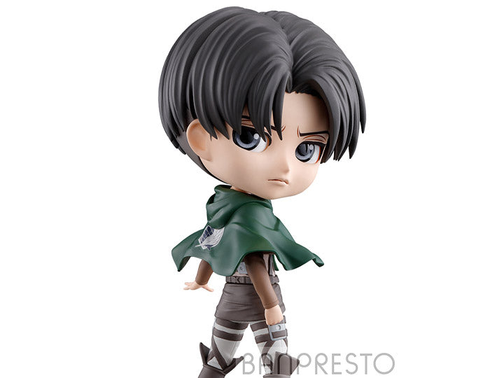 BANDAI BANPRESTO Attack on Titan Q Posket Levi (Ver.B) FIGURE