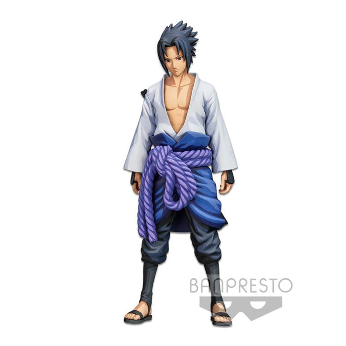 BANDAI BANPRESTO Naruto: Shippuden Grandista Manga Dimensions Sasuke Uchiha FIGURE