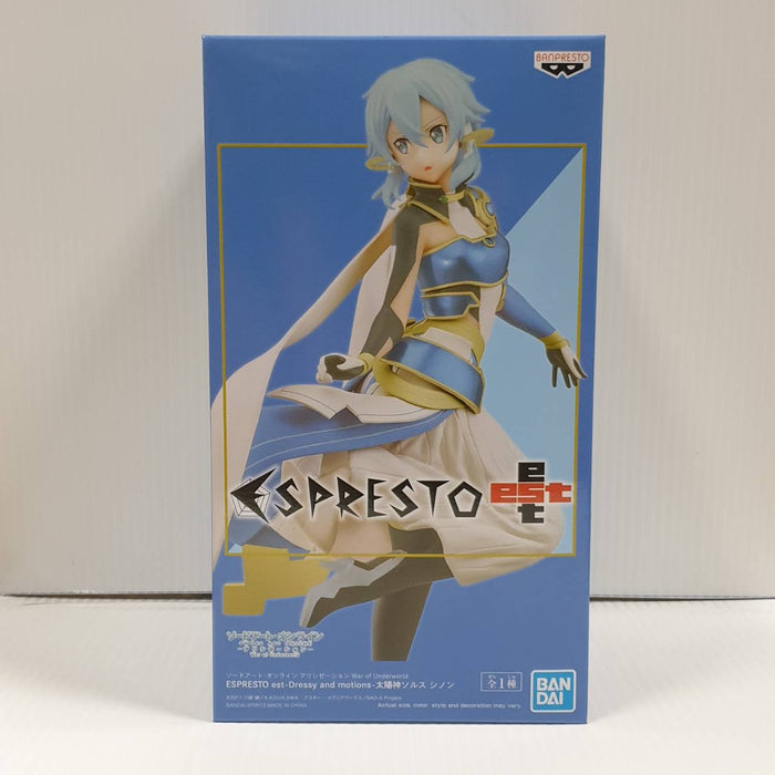 BANDAI ESPRESTO SWORD ART ONLINE: ALICIZATION WAR ESPRESTO EST DRESSY AND MOTIONS SINON THE SUN GODDESS SOLUS