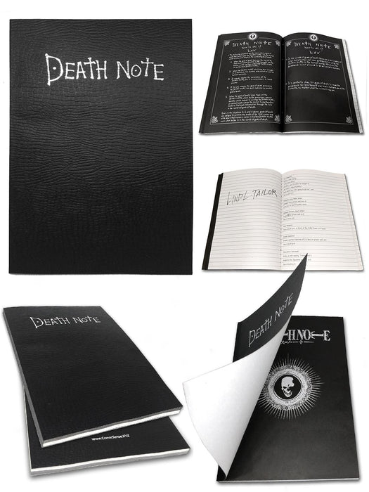 Death Note - Kira's Note Book Cosplay + featherpen