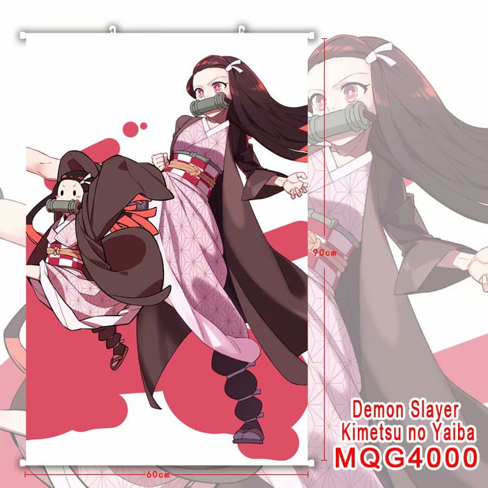 PREMIUM WALL SCROLL - DEMON SLAYER Nezuko