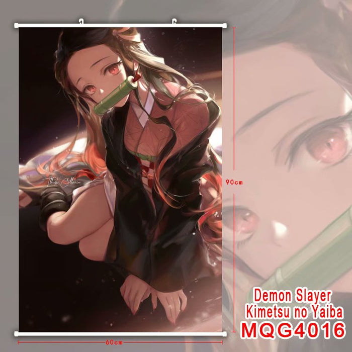 PREMIUM WALL SCROLL - DEMON SLAYER Nezuko