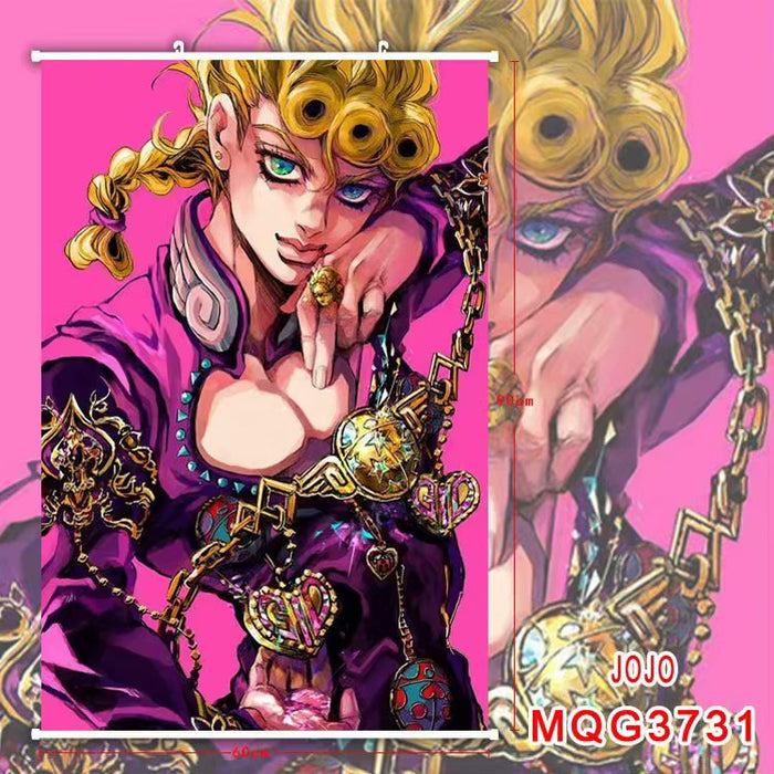 PREMIUM WALL SCROLL - JOJO'S BIZARRE ADVENTURE Giorno Giovanna