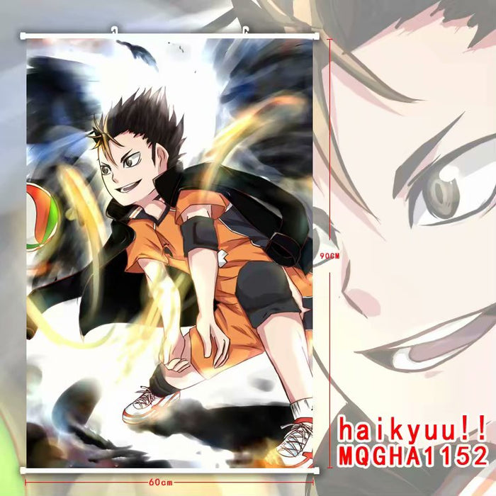 PREMIUM WALL SCROLL - HAIKYU Yu Nishinoya