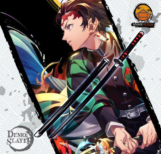 Sword Demon Slayer: Kimetsu No Yaiba Tanjirou Kamado Metal Sword 336/301