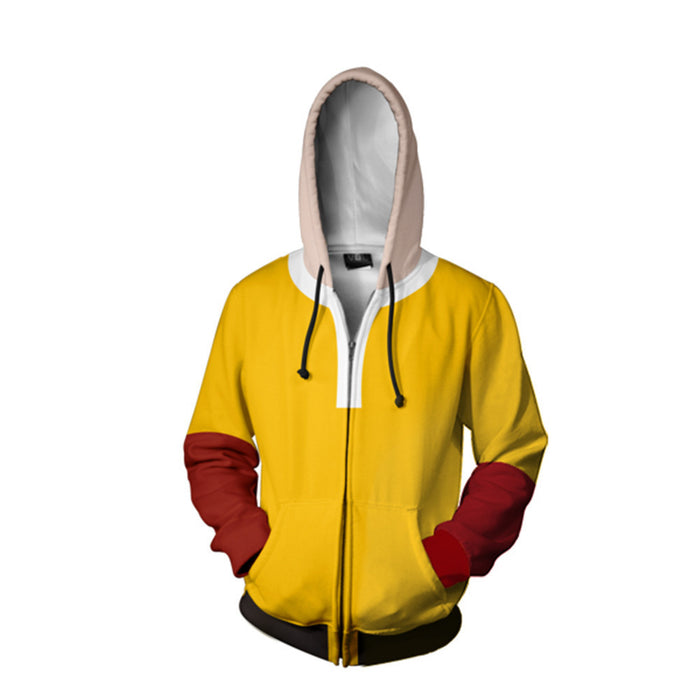 ONE PUNCH MAN SAITAMA JUMPER HOODIE CLOTHES