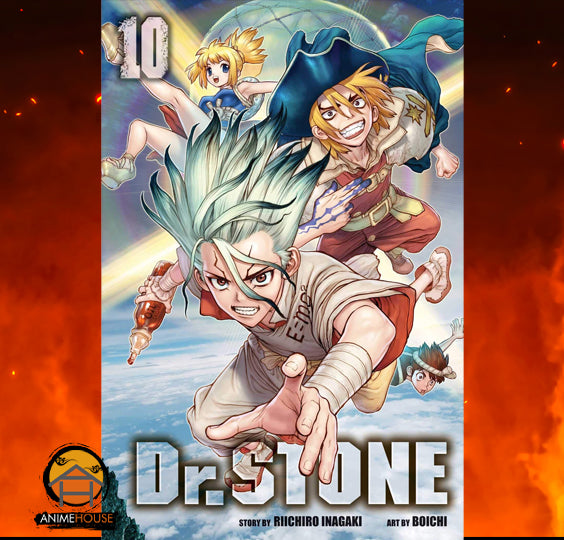 DR. Stone manga books