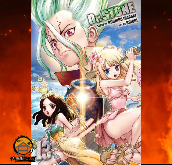 DR. Stone manga books